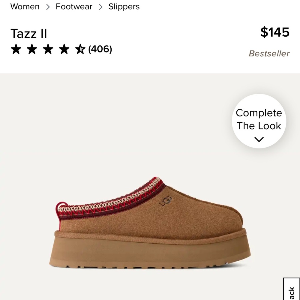 UGG Women's Tazz II Brown Slippers